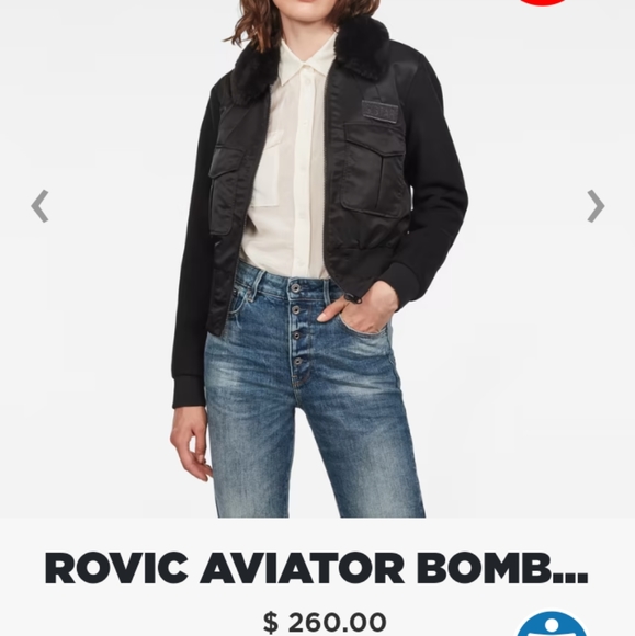 G- Star Raw Rovic Aviator  wool bomber size S - Picture 11 of 11